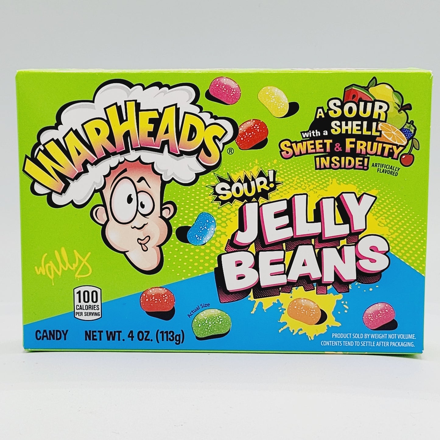 Warheads Sour Jelly Beans Theatre Box