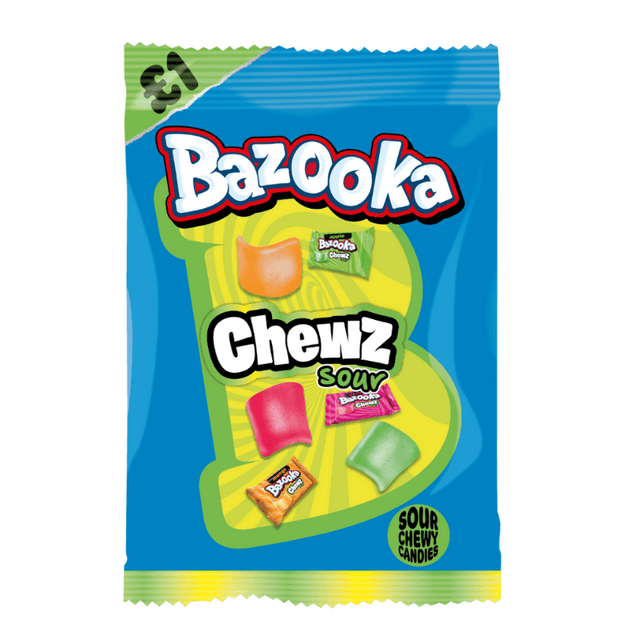 Bazooka Chews Sour