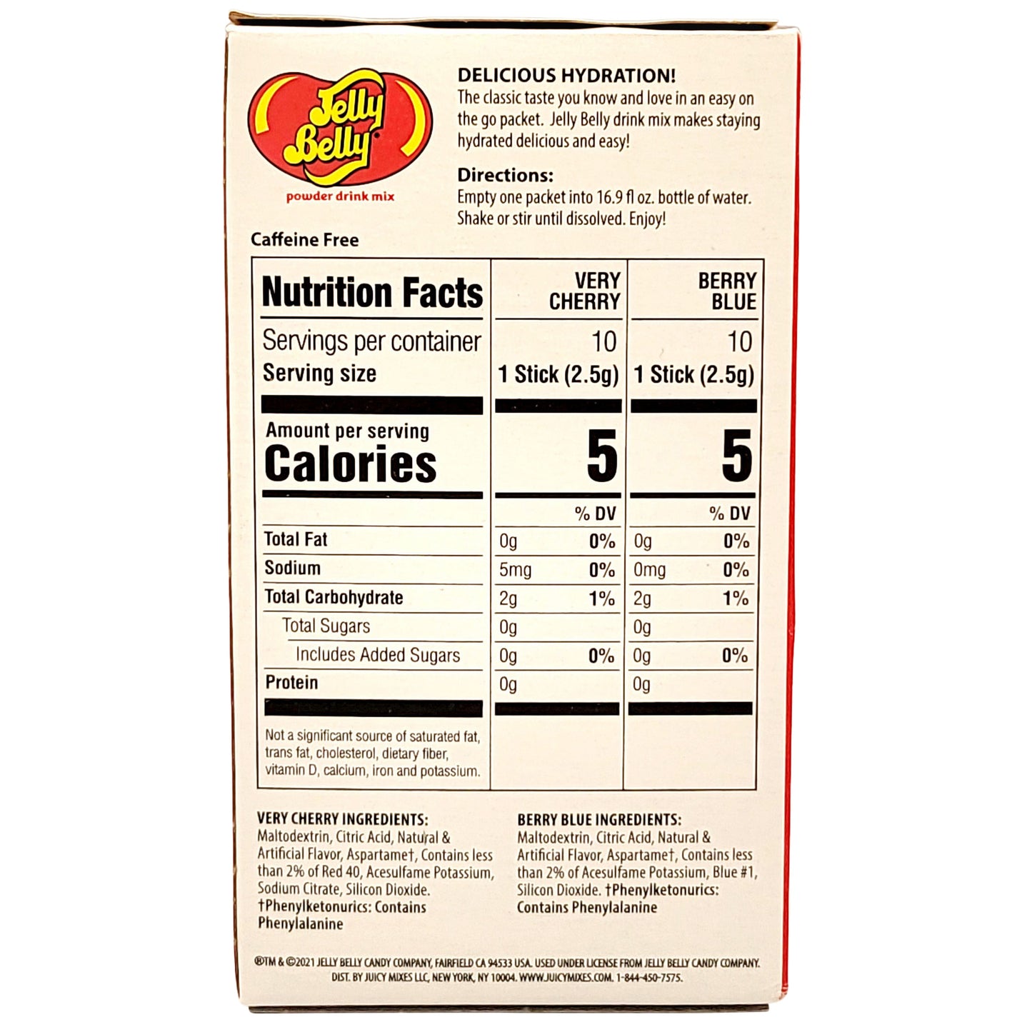 Jelly Belly Drink Mix