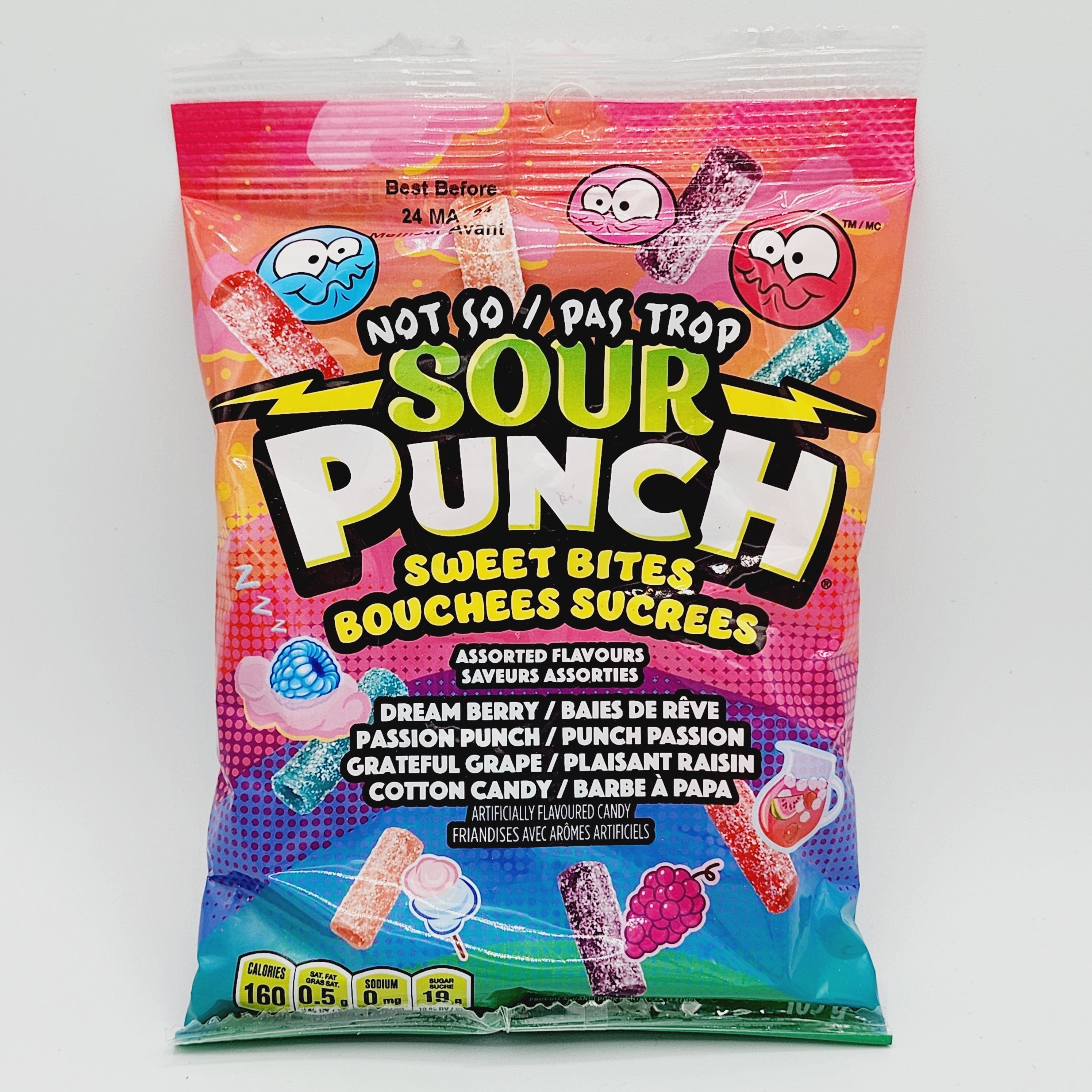 Not So Sour Punch Sweet Bites