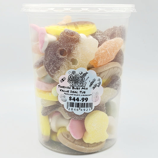 Bubs Mix Value Tub with OUT black liquorice
