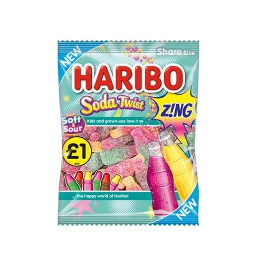 Haribo Soda Twist Zing