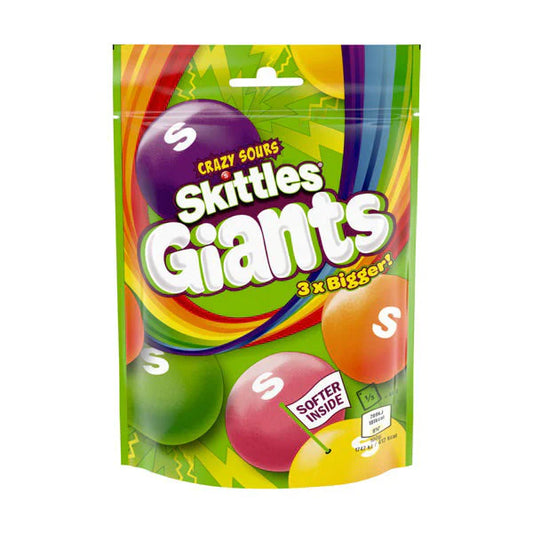 Skittles GIANTS Crazy Sours