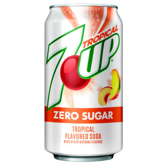 7UP Tropical - ZERO SUGAR