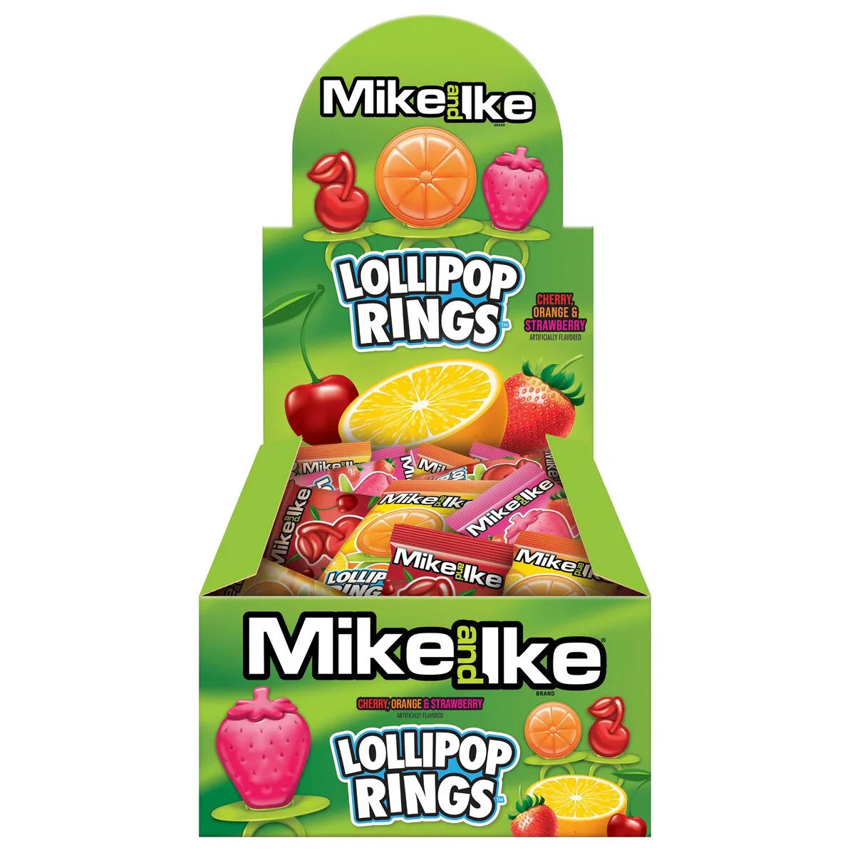 Mike and Ike Lollipop Rings