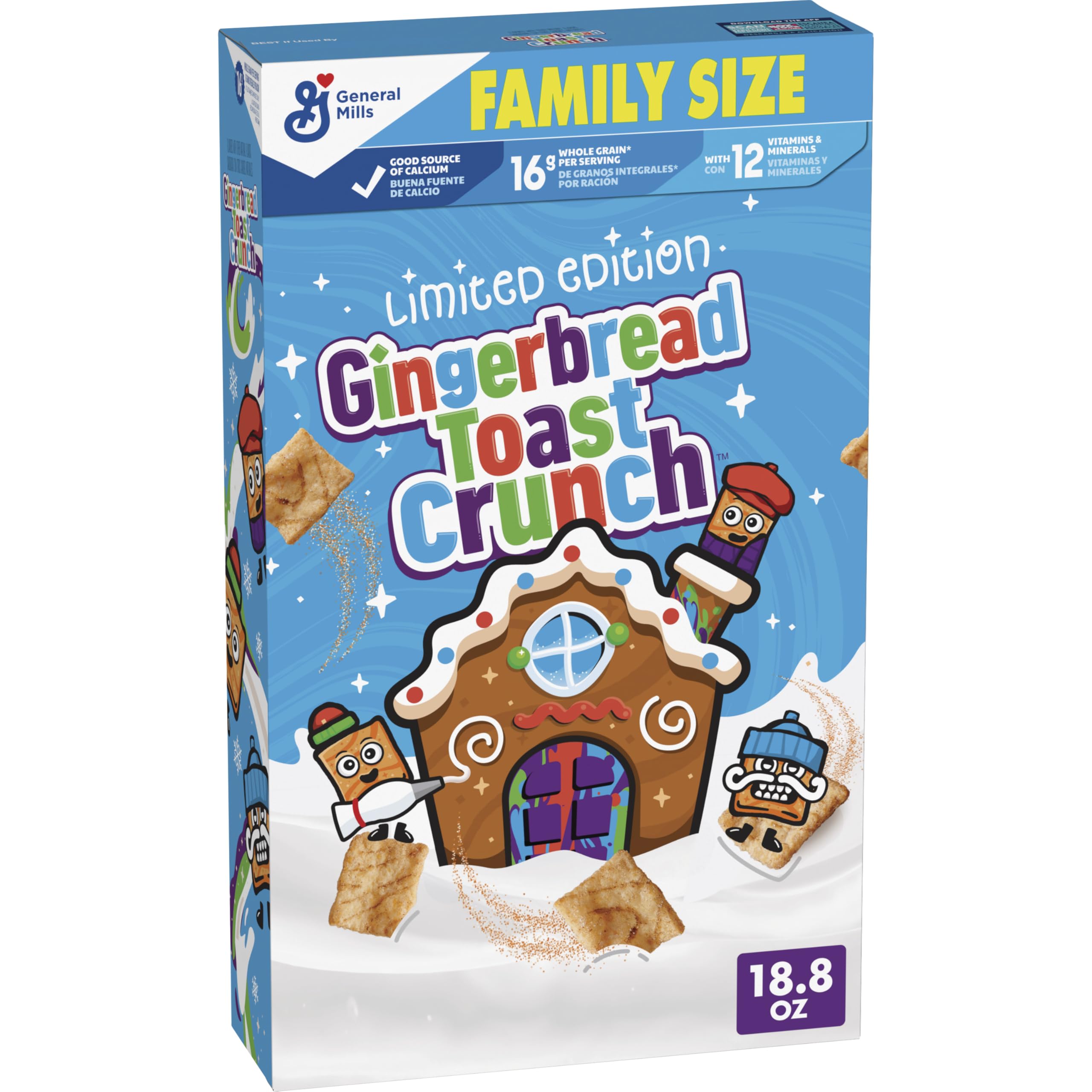 Gingerbread Toast Crunch Cereal