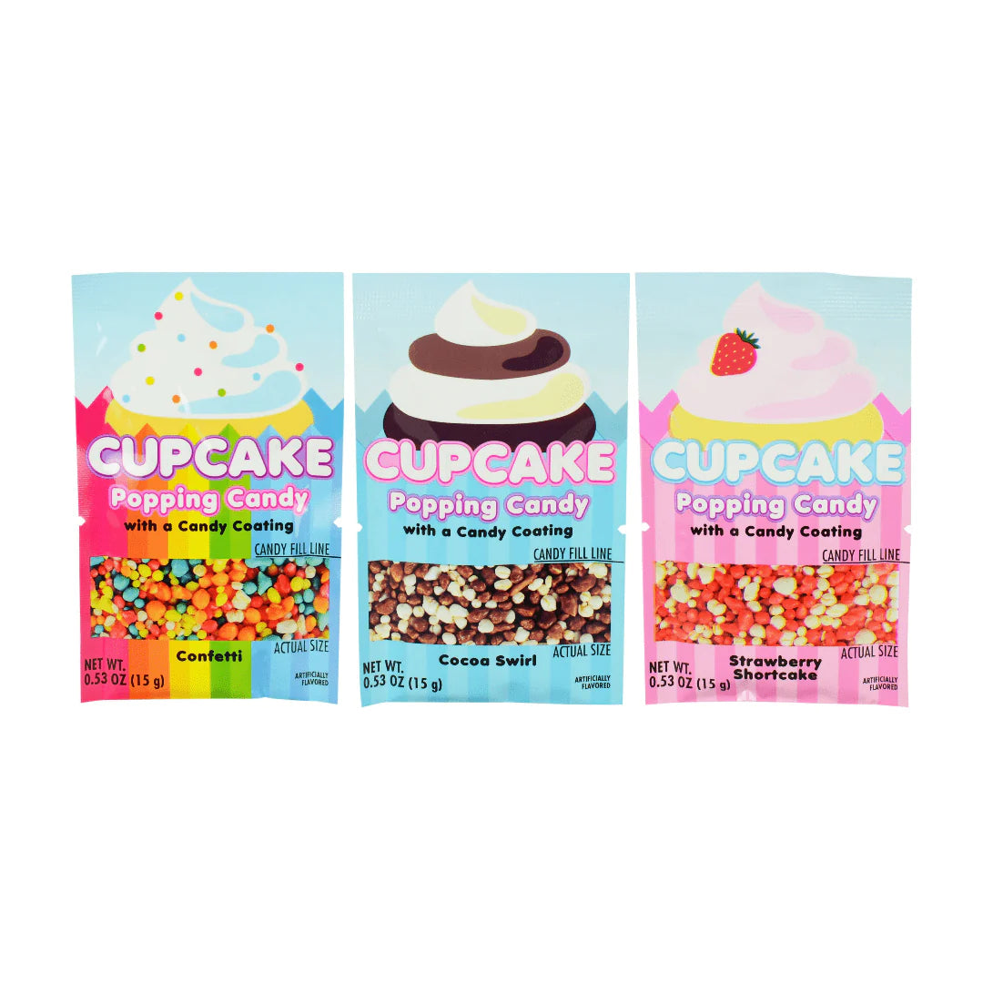 Koko's Cupcake Coated Popping Candy