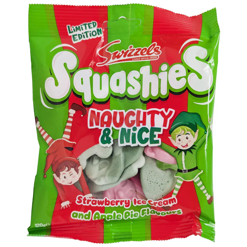 Squashies Nauthy or Nice - Strawberry Ice Cream and Apple Pie
