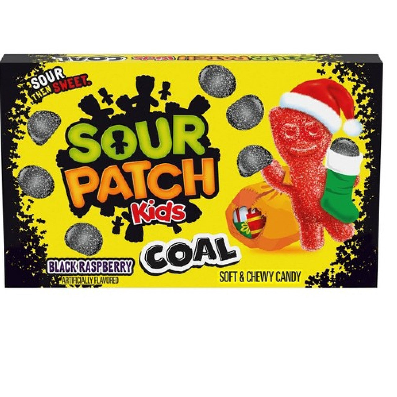 Sour Patch Kids Christmas Coal Edition