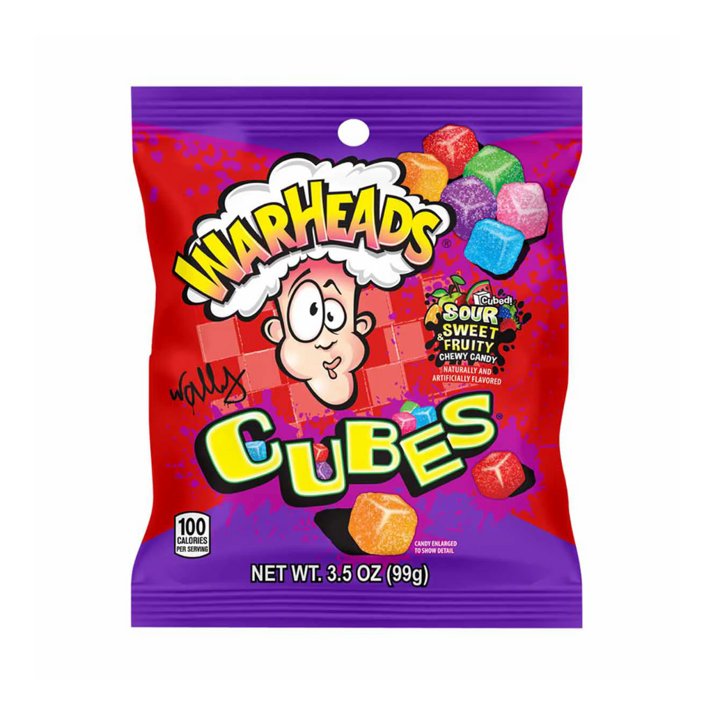 Warheads Cubes Peg bag
