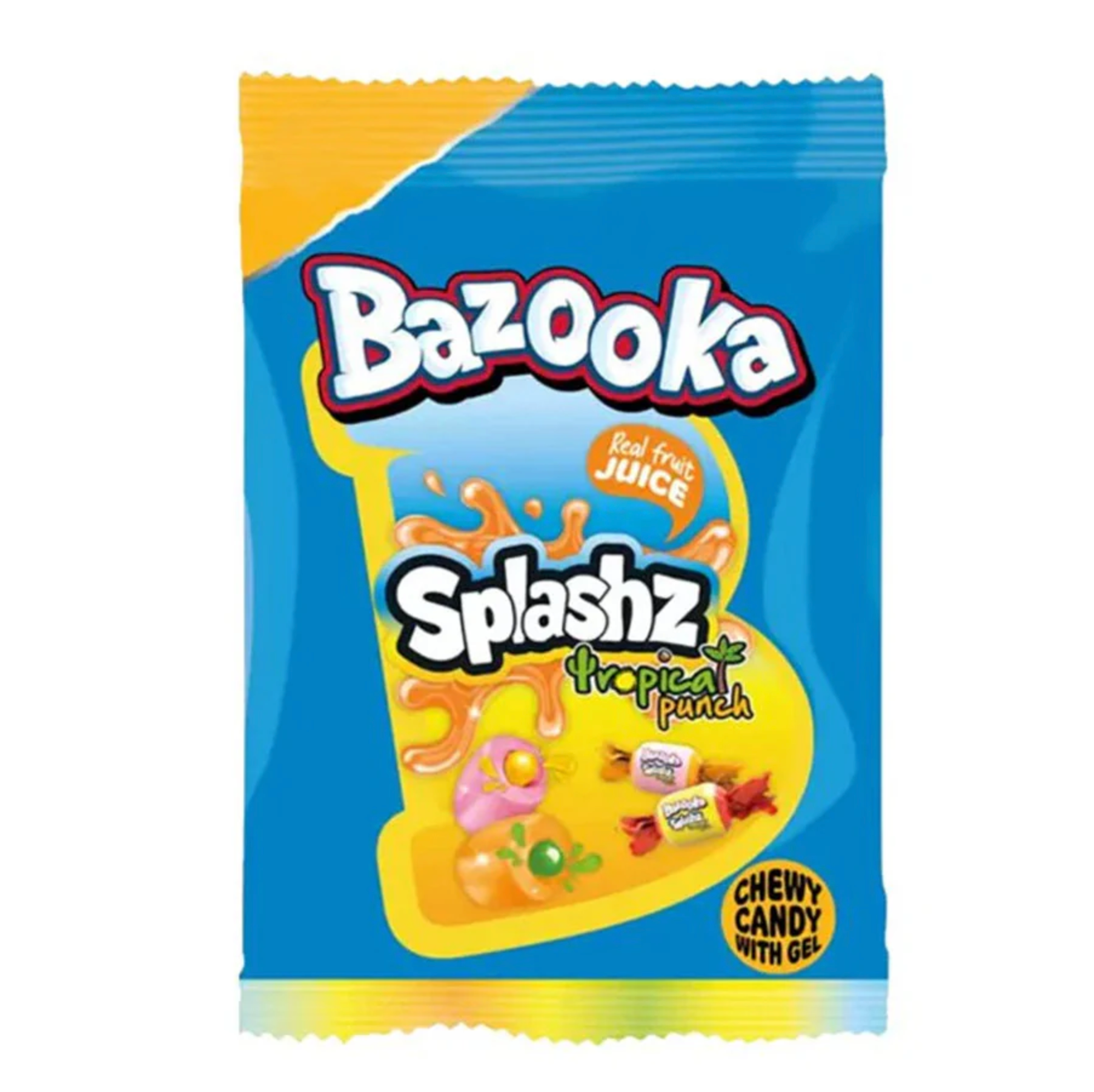 Bazooka Splashz Fruity Tropical